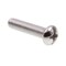 Prime-Line Machine Screw, Round, Phil/Sltd Comb Drive No. 12-24 X 1in 18-8 Stainless Steel 100PK 9005015 - alternate 1